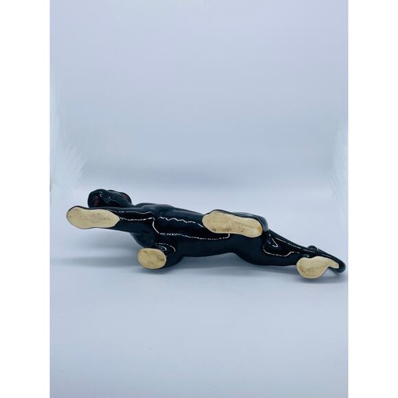 -SOLD- Iconic 50s Haegar Stalking Black Panther planter - Picture 7 of 8